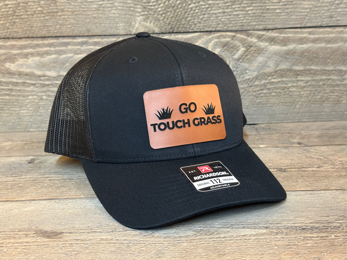 Go Touch Grass Snapback Richardson Hat