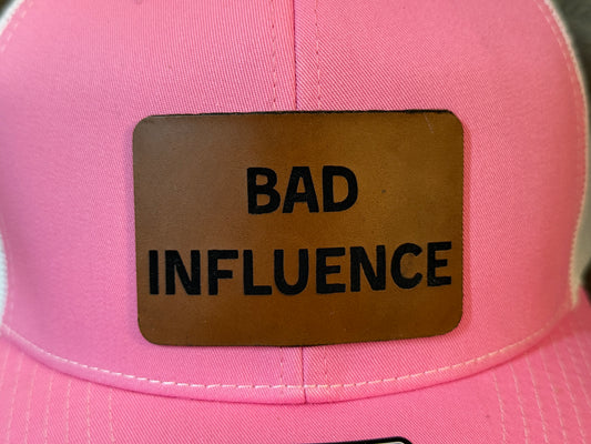 BAD INFLUENCE - Bachelorette Party Custom Hats - Ditch the Sashes!