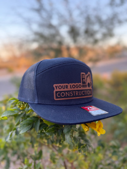Custom Flat Brim Trucker Cap - Richardson 168