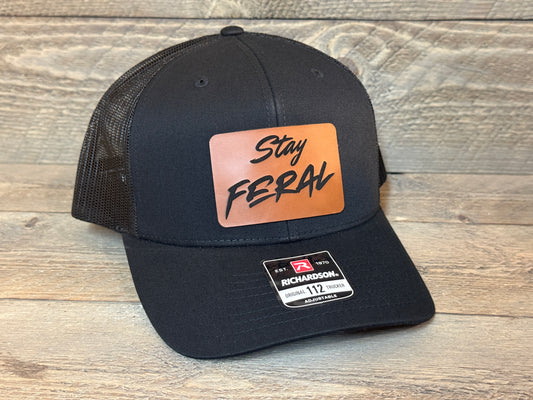 Stay Feral Snapback Richardson Hat