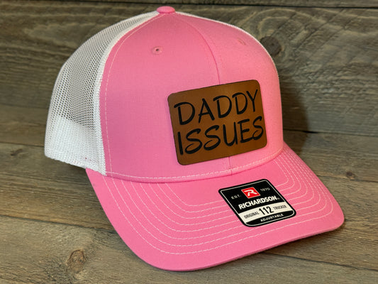 DADDY ISSUES - Bachelorette Party Custom Hats - Ditch the Sashes!