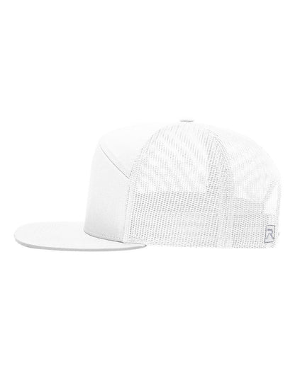 Custom Flat Brim Trucker Cap - Richardson 168